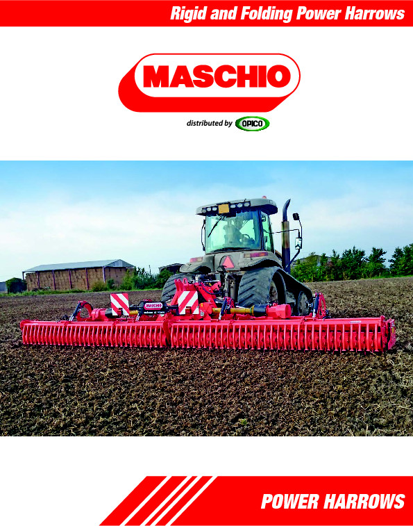 Maschio Power Harrows Brochure