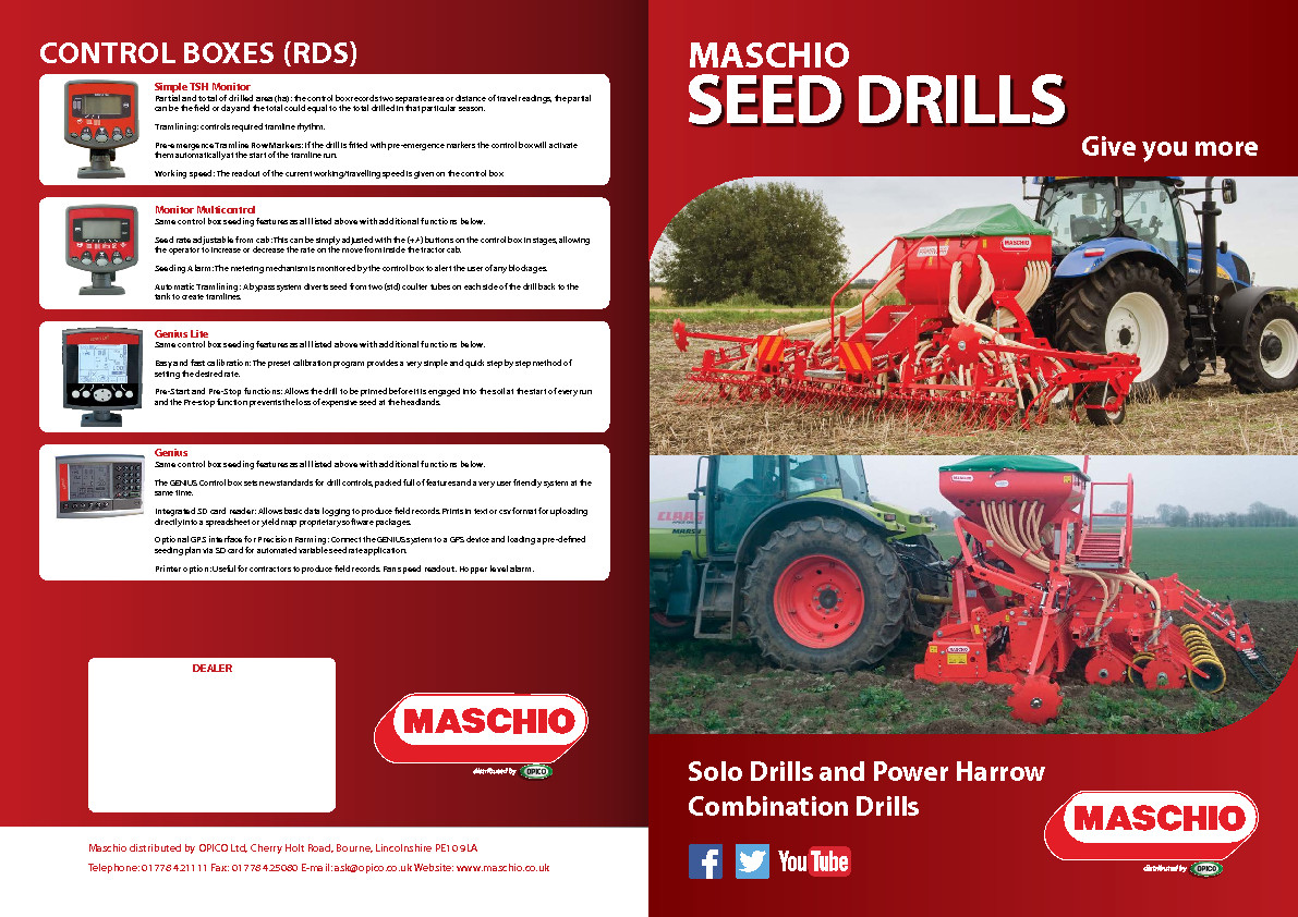 Maschio Drill Brochure