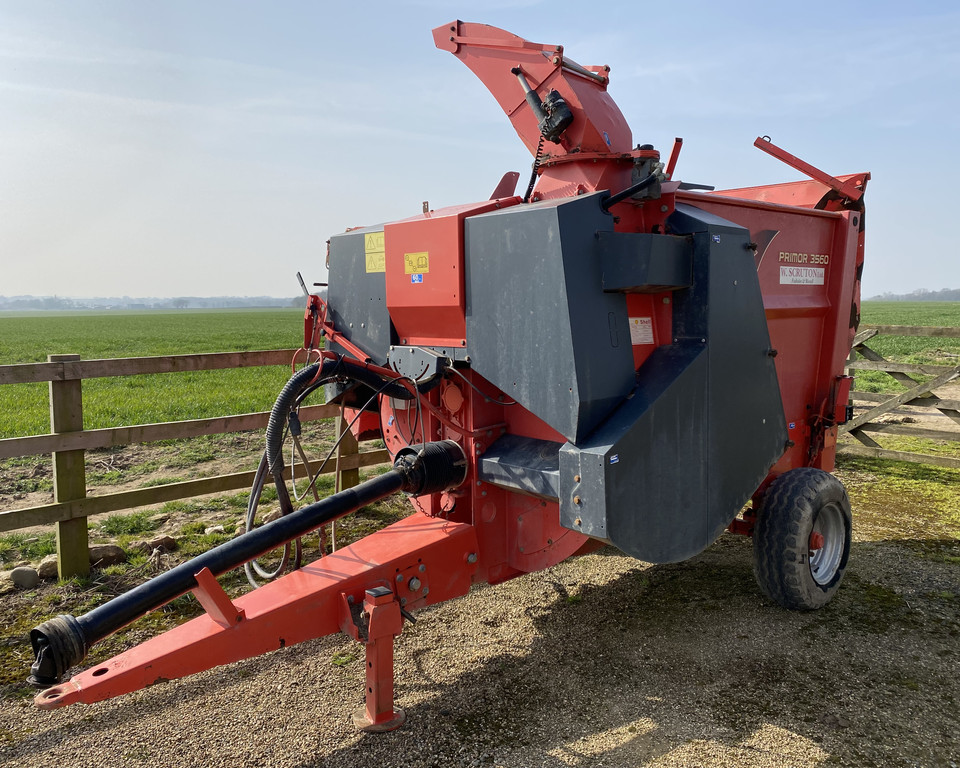 KUHN PRIMOR 3560 STRAW BLOWER