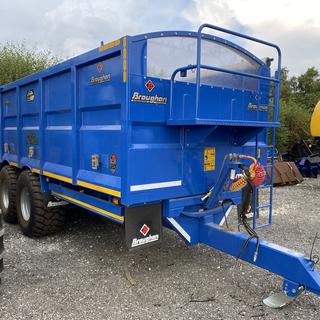 BROUGHAN 14T GRAIN TRAILER 