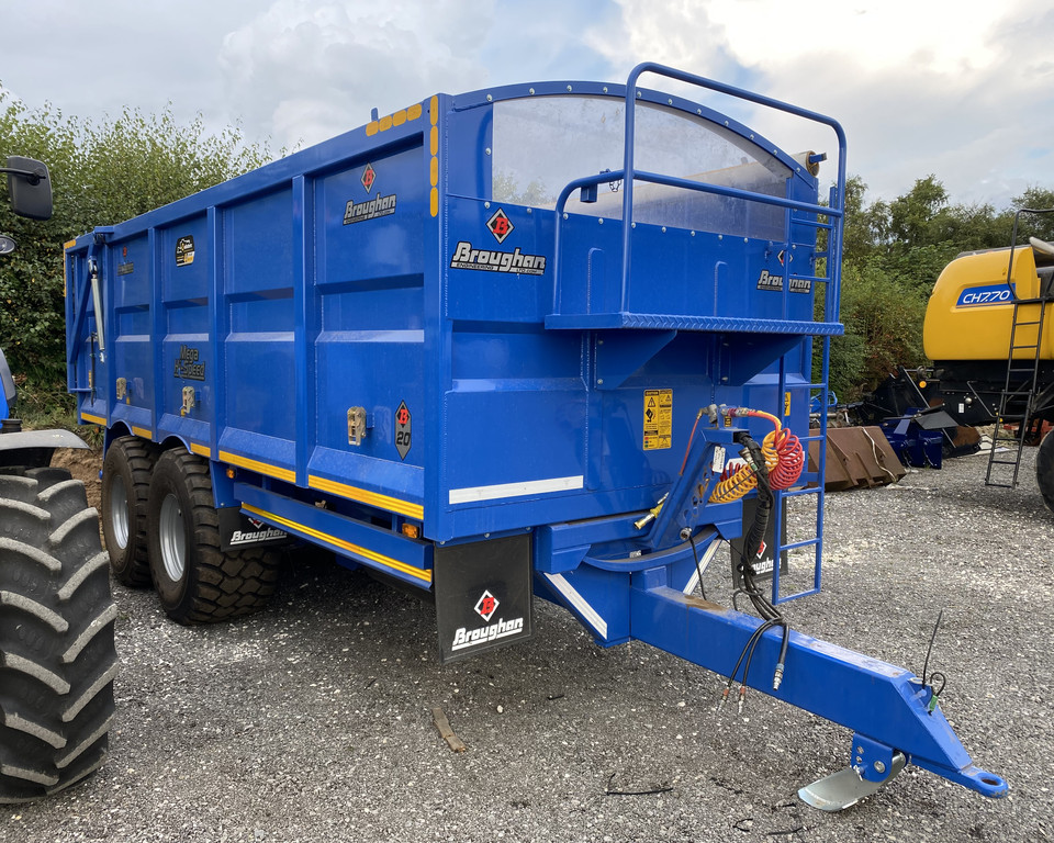 BROUGHAN 14T GRAIN TRAILER 