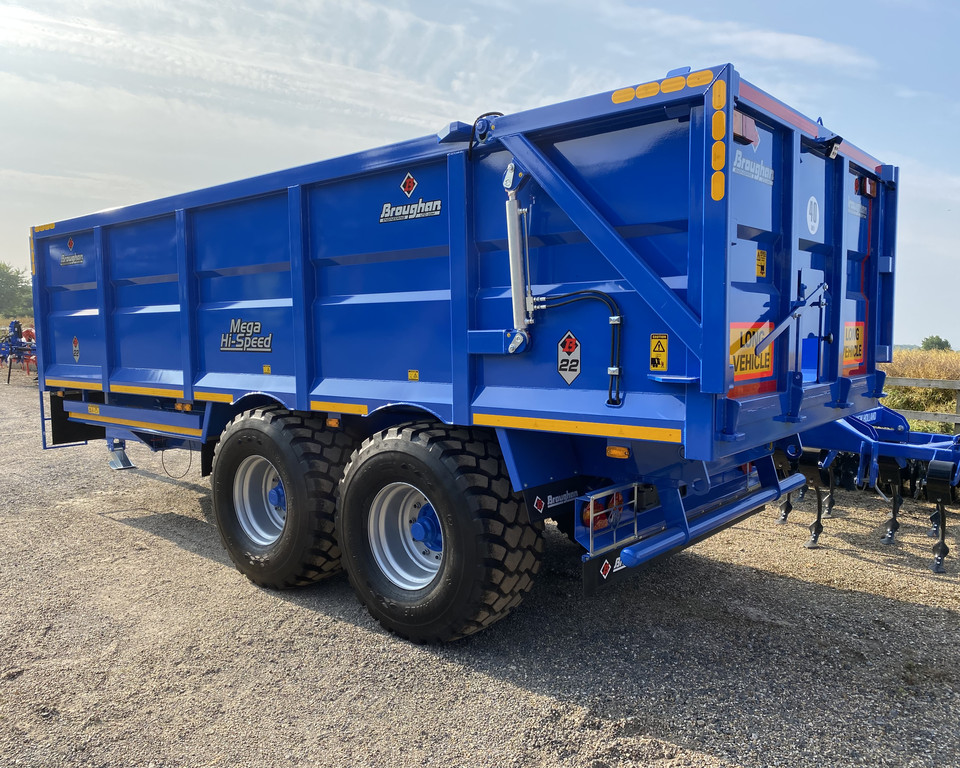 BROUGHAN 16T GRAIN TRAILER