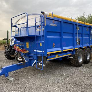 BROUGHAN 14T GRAIN TRAILER 