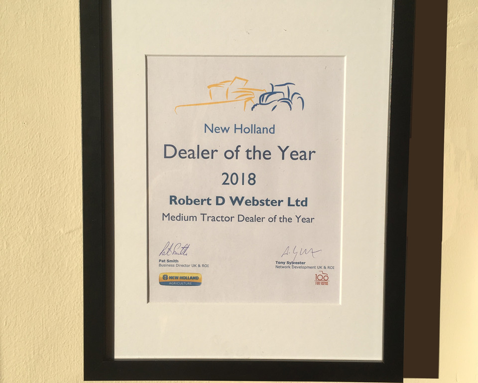 Dealer of the Year 2018!