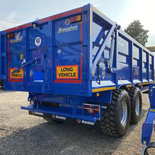 BROUGHAN 16T GRAIN TRAILER