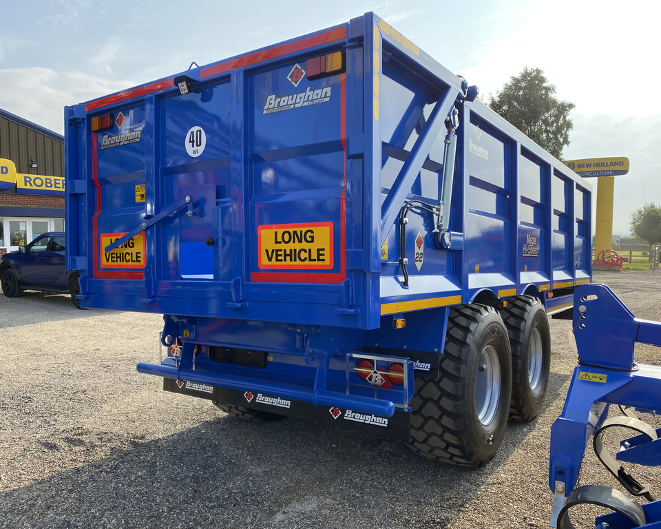 BROUGHAN 16T GRAIN TRAILER